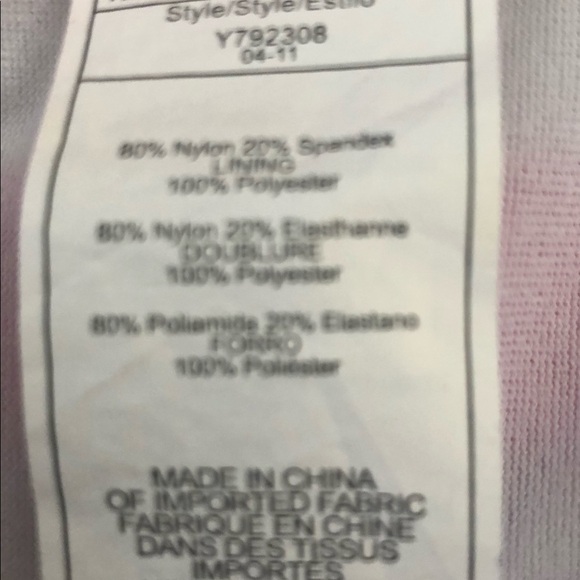 Roxy Swim Hot Pink White Bikini Bottom Sz. L Summer Beach Boating Sailing - Picture 4 of 4